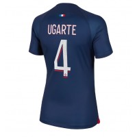 Dres Paris Saint-Germain Manuel Ugarte #4 Domaci za Žensko 2023-24 Kratak Rukav